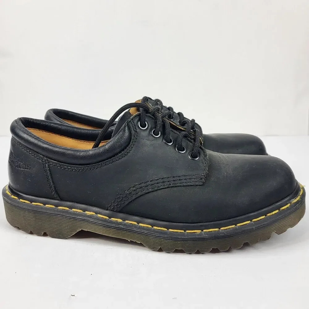 Dr. Martens Oxford Shoes EU Size 42 Black Leather Casual 8053 READ - Picture 6 of 13